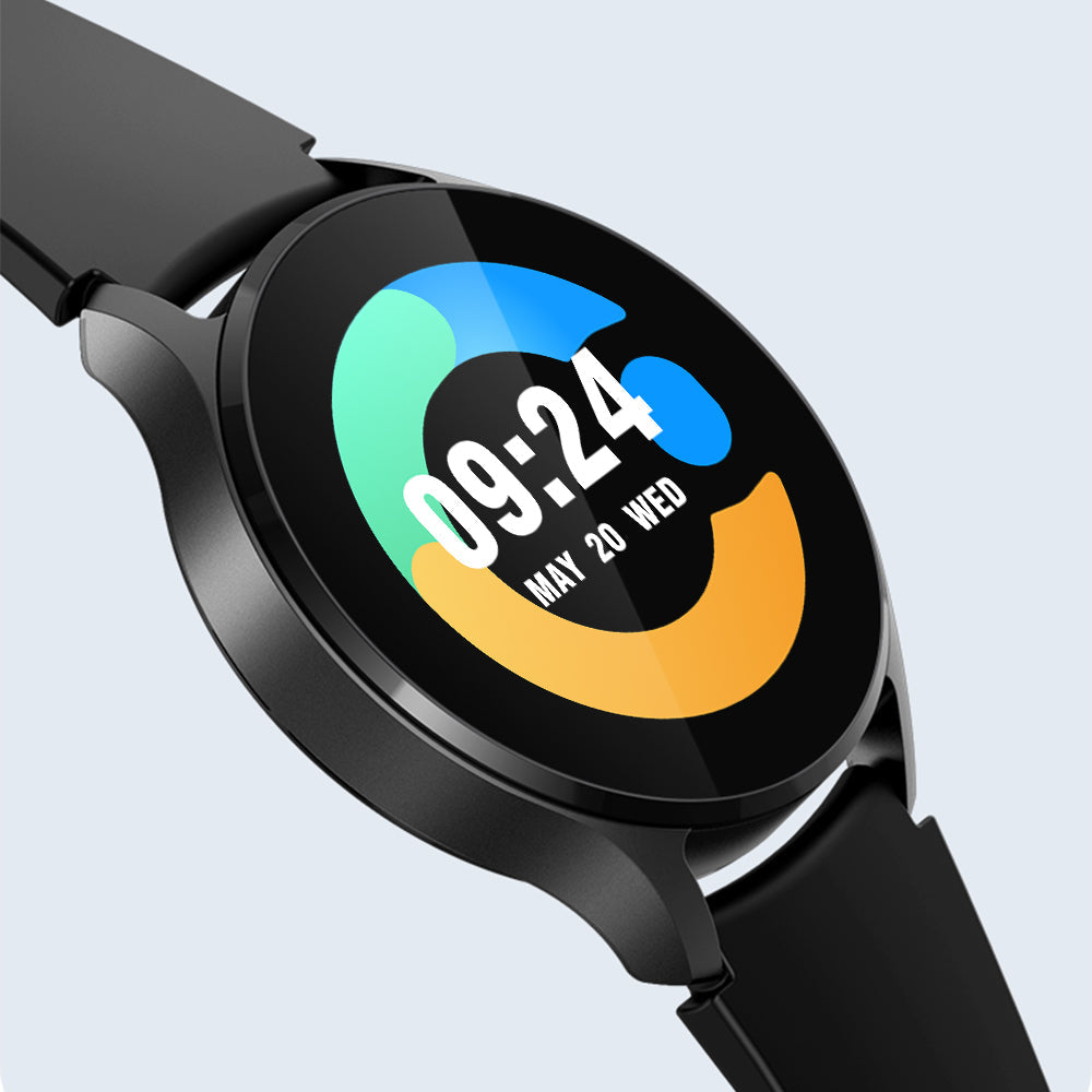 D'Colmi i28 Ultra Smartwatch mat HD AMOLED Bildschierm, fortgeschrattem Gesondheetstracking, 10 Deeg Batterielaufzäit an IP68 Waasserdichtheet.