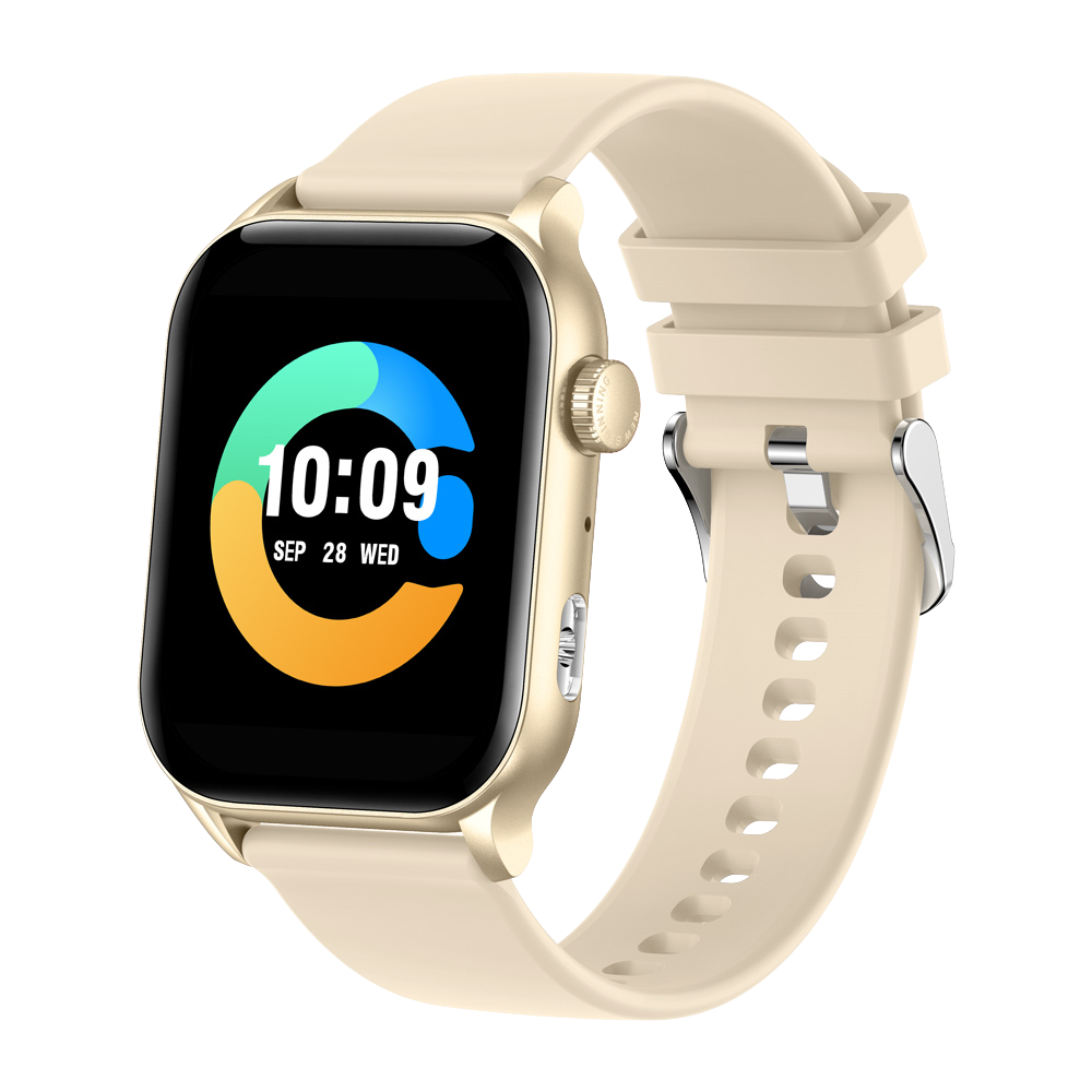 COLMI P78 Smartwatch 1.96 Outdoor Sport Fitness 3ATM Waasserdicht Gold