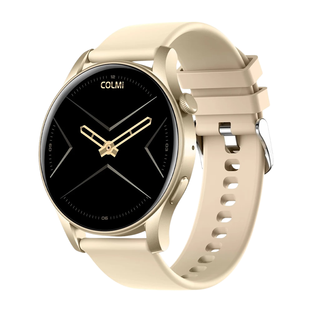 COLMI V73 Smart Auer Elegant AMOLED Display, Fitness Tracking, IP68 Waasserdicht Gold