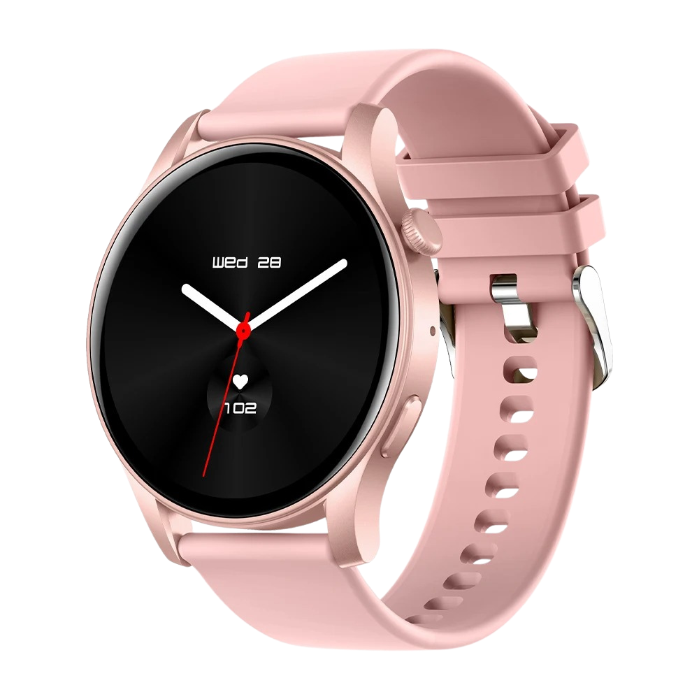 COLMI V73 Smart Auer Elegant AMOLED Display, Fitness Tracking, IP68 Waasserdicht Rosa
