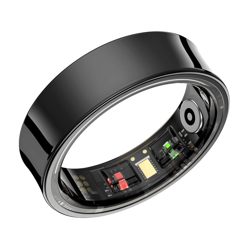 COLMi R09 Smart Ring Häerzfrequenz Bluttsauerstoff Iwwerwaachung Waasserdicht Design