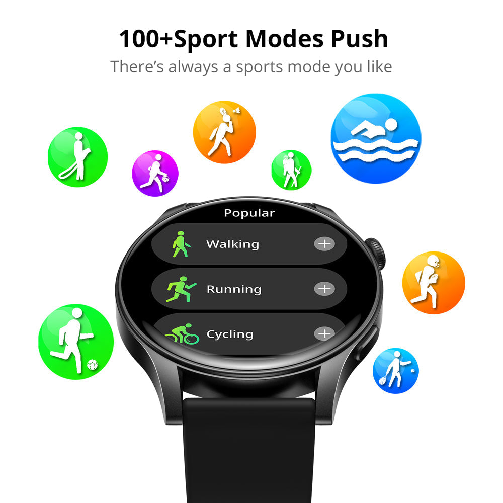 Colmi V73 Smartwatch mat iwwer 100 Sportmodi