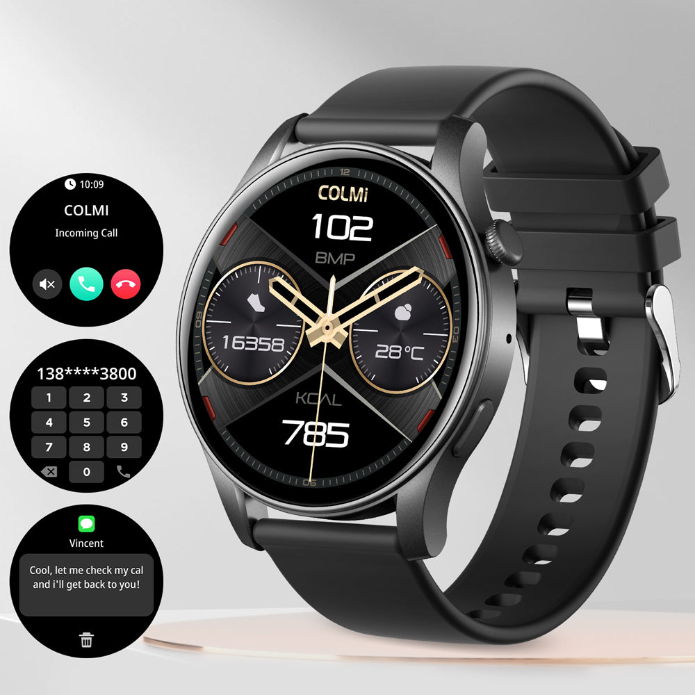 Smart Auer mat AMOLED Display a Bluetooth Uriff Colmi V73 Smartwatch
